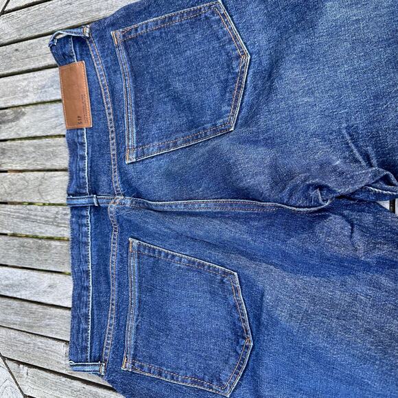 GAP Mens Slim Fit Blue Denim Jeans Size 33x30 Classic Casual Pants 5 Pocket - Picture 6 of 7